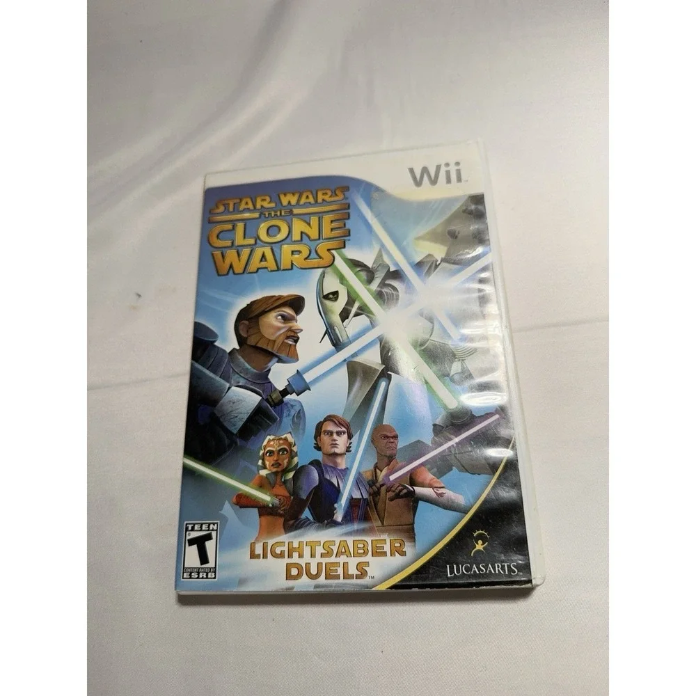 Star Wars Clone Wars Lightsaber Duels‎